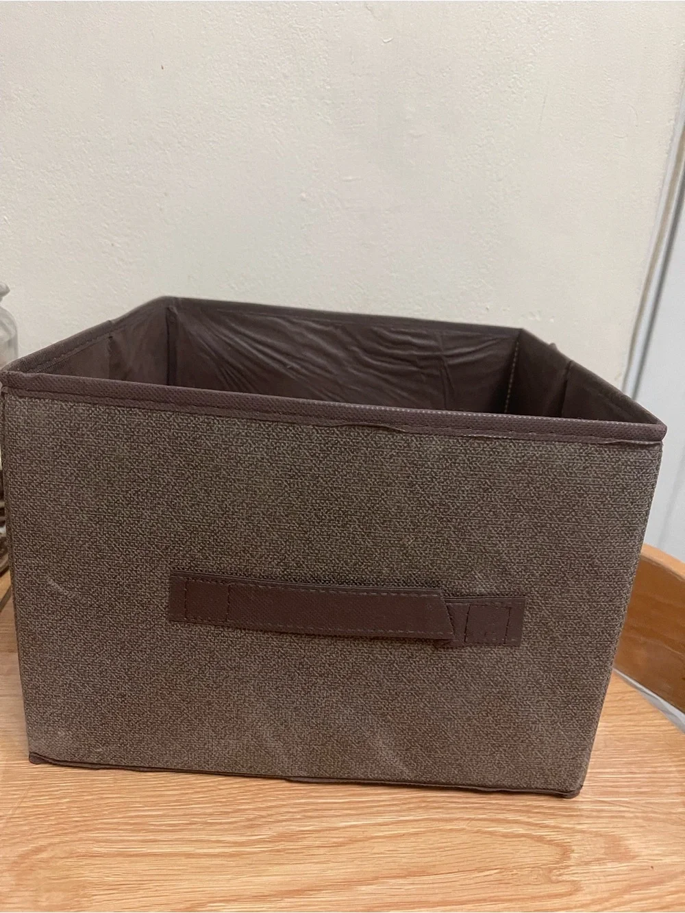 4 pieces Brown Fabric Storage Bin - Home Accents